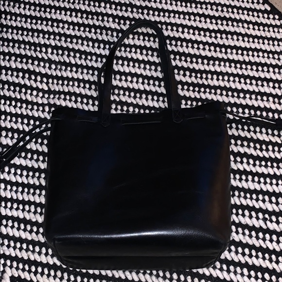 Madewell Large Leather Tote - Picture 1 of 3